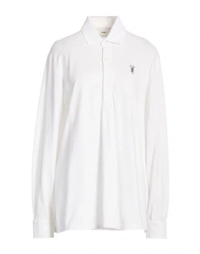 Setchu Woman Polo Shirt White Size 1 Cotton