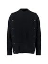 Setchu Wool And Cashmere Blend Sweater In Black