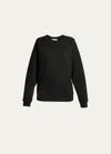Setchu Zipper Cotton Sweatshirt In Black