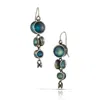 Seth Michael Studio Women's Blue / Pink / Purple Small Octopus Earrings