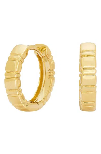 Sethi Couture Agnes 18k Gold Huggie Hoop Earrings