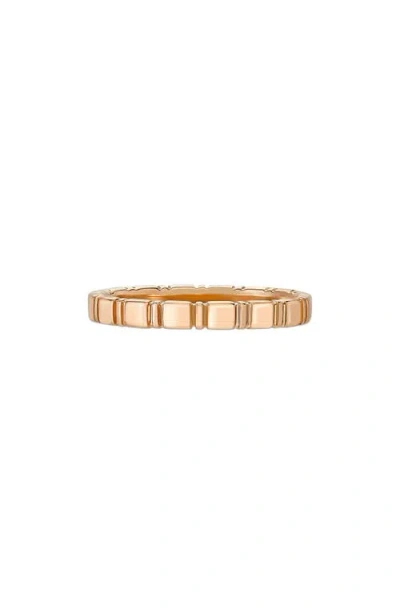Sethi Couture Agnes Medium Band Ring In Rose Gold
