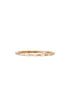 Sethi Couture Agnes Small Band Ring In Rose Gold