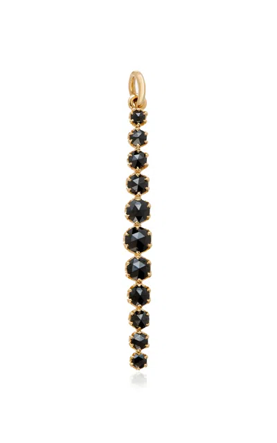 Sethi Couture Alexa Black Diamond 18k Yellow Gold Pendant