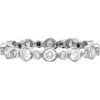 Sethi Couture Aurelia Diamond Bezel Ring In White Gold