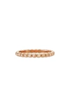 Sethi Couture Beaded Ring In Rose Gold