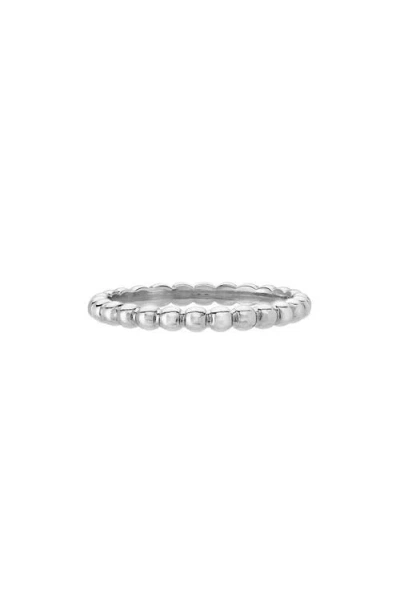 Sethi Couture Beaded Ring In White Gold