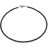 Sethi Couture Black Diamond Bracelet In Black/white Gold