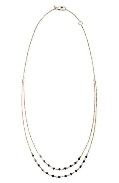 Sethi Couture Jillian Double Strand Necklace In 18k Yg