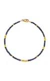 Sethi Couture Noir Small Black Diamond 18k Yellow Gold Bracelet In Gold