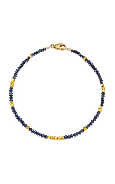 SETHI COUTURE NOIR SMALL BLACK DIAMOND 18K YELLOW GOLD BRACELET