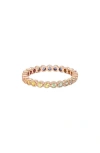 Sethi Couture Rainbow Sapphire Ring In Rose Gold