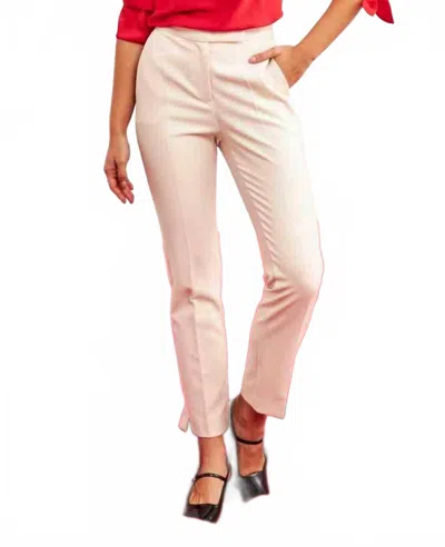 Setre Straight Leg Pants In Cream In Neutral