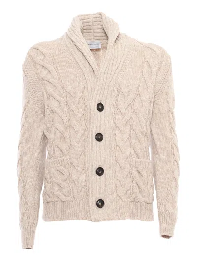 SETTE FILI CASHMERE BRAIDED CARDIGAN