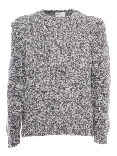 SETTE FILI CASHMERE OVER FIT PRINTED SWEATER