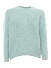 Sette Fili Cashmere Girocoll In Blue
