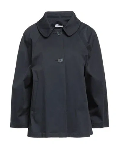 Sette.8® Sette.8 Woman Jacket Midnight Blue Size 12 Cotton, Elastane