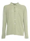 Settefili Cashmere Pistachio Green Shirt In Green
