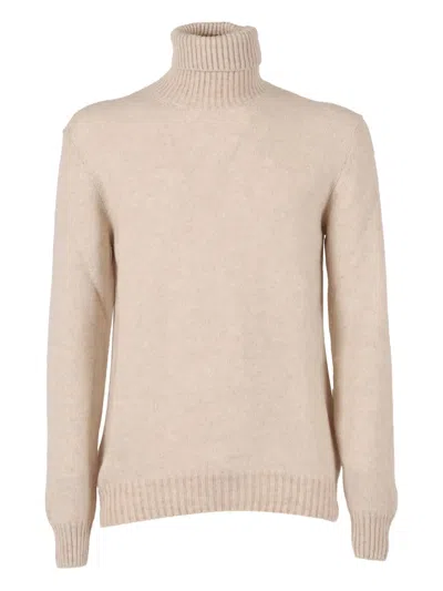 Settefili Cashmere Roll-neck Sweater In Metallic