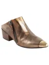 Settima Zipped Mules In Brown