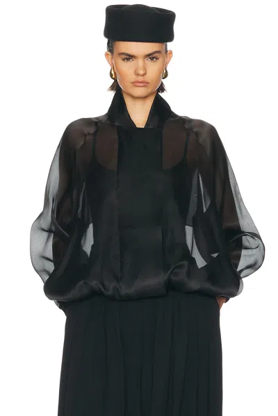 Sev Bomber Jacket In Black
