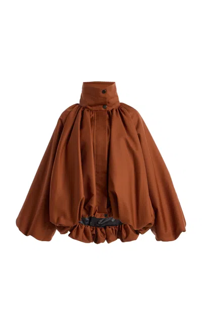 Sev Bomber Jacket In Brown