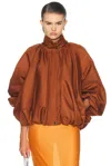 Sev Bomber Jacket In Orange