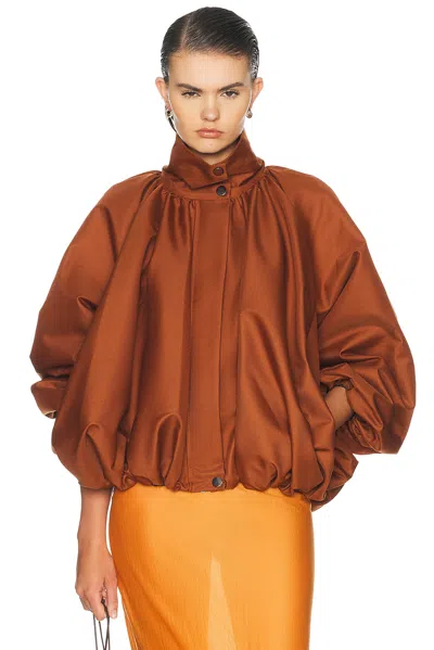 Sev Bomber Jacket In Orange