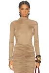 Sev Long Sleeve Top In Neutral