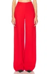 Sev Wide Leg Pant In Red