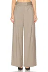 Sev Wide Leg Pant In Taupe
