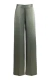 Sev Wide-leg Satin Pants In Multi