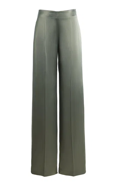 Sev Wide-leg Satin Pants In Multi
