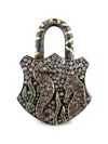 Sevan Biçakçi Large Seahorse Green Garnet And Diamond Padlock Pendant In Multi
