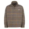 Sevdrus Brown / Neutrals / Black Unisex Crescendo High Collar Sweatshirt In Brown/black