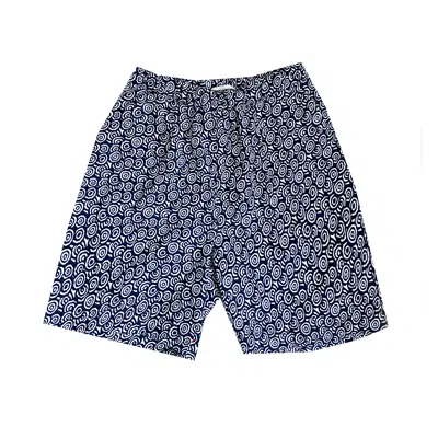 Sevdrus Men's Blue / Neutrals Story Untold Summer Shorts