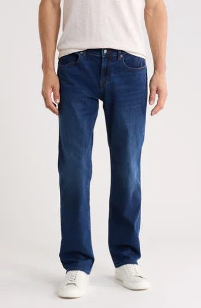 Seven Austyn Relaxed Straight Leg Jeans In Blue