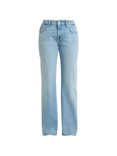 Seven Calie Straight-leg Jeans In Blue