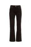 Seven Chocolate Corduroy Calie Pant In Brown