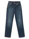 Seven Classic Straight-leg Jeans With Timeless Faded Wash In Multi