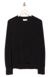 Seven 7 For All Mankind Cozy Wool & Cashmere Sweater In Black