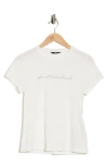 Seven Embroidered Logo T-shirt In White