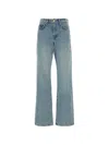 Seven Five Pockets Jeans In Blue