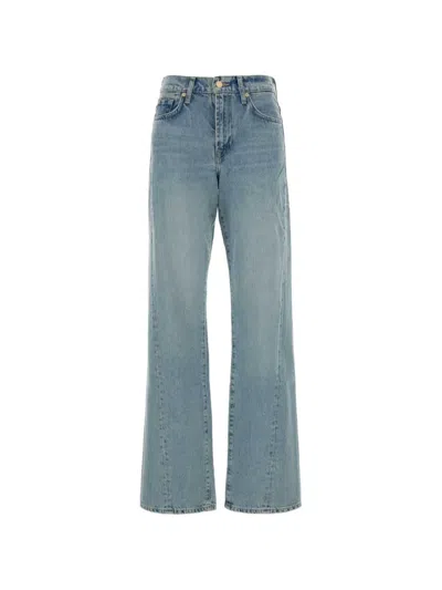 Seven Five Pockets Jeans In Blue