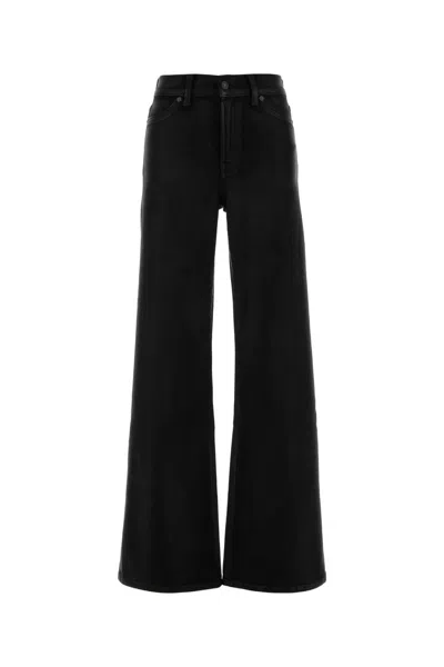 Seven For All Mankind Black Stretch Denim Jeans