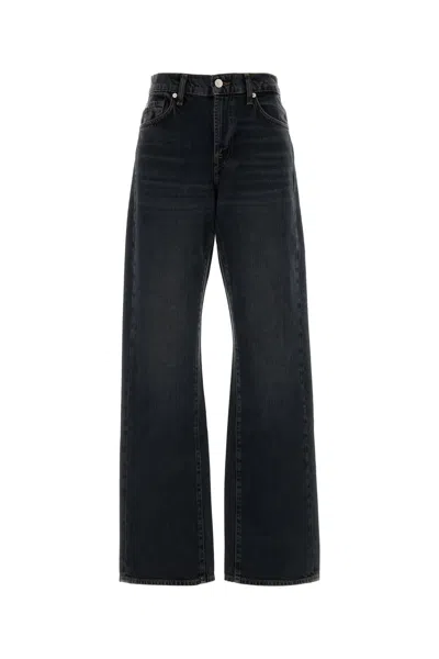 Seven For All Mankind Black Denim Tess Jeans
