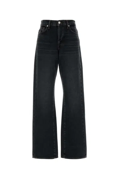 Seven For All Mankind Black Denim Tess Jeans