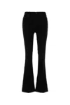 Seven For All Mankind Bootcut Tailorless Bair Rinsed Black With Side Sli-27 Nd  Female