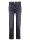Seven For All Mankind "calie" Straight Ankle Jeans In Blue