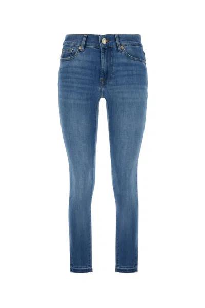 Seven For All Mankind Jeans-28 Nd  Female In Blue